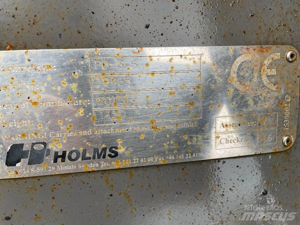 Holms PD 3,6 Lâminas de neve e arados