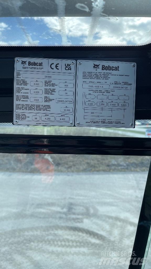 Bobcat B80NS Empilhadores eléctricos