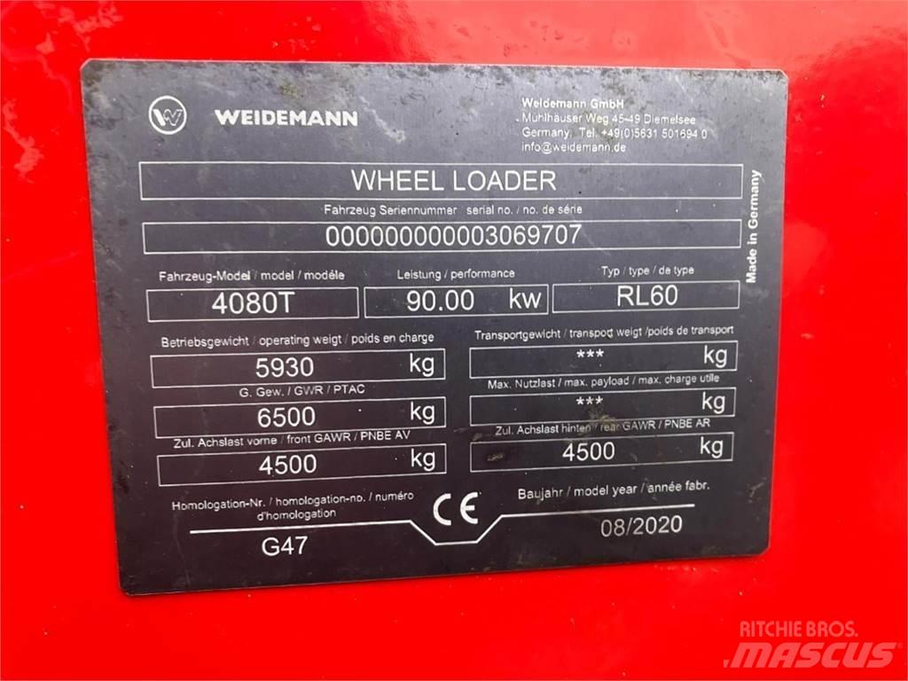 Weidemann 4080 T Manipulador telescópico