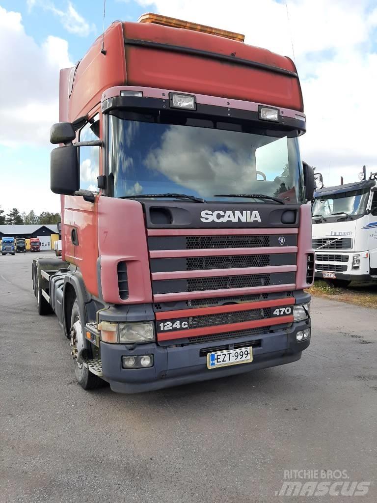 Scania R 124 Camiões Ampliroll