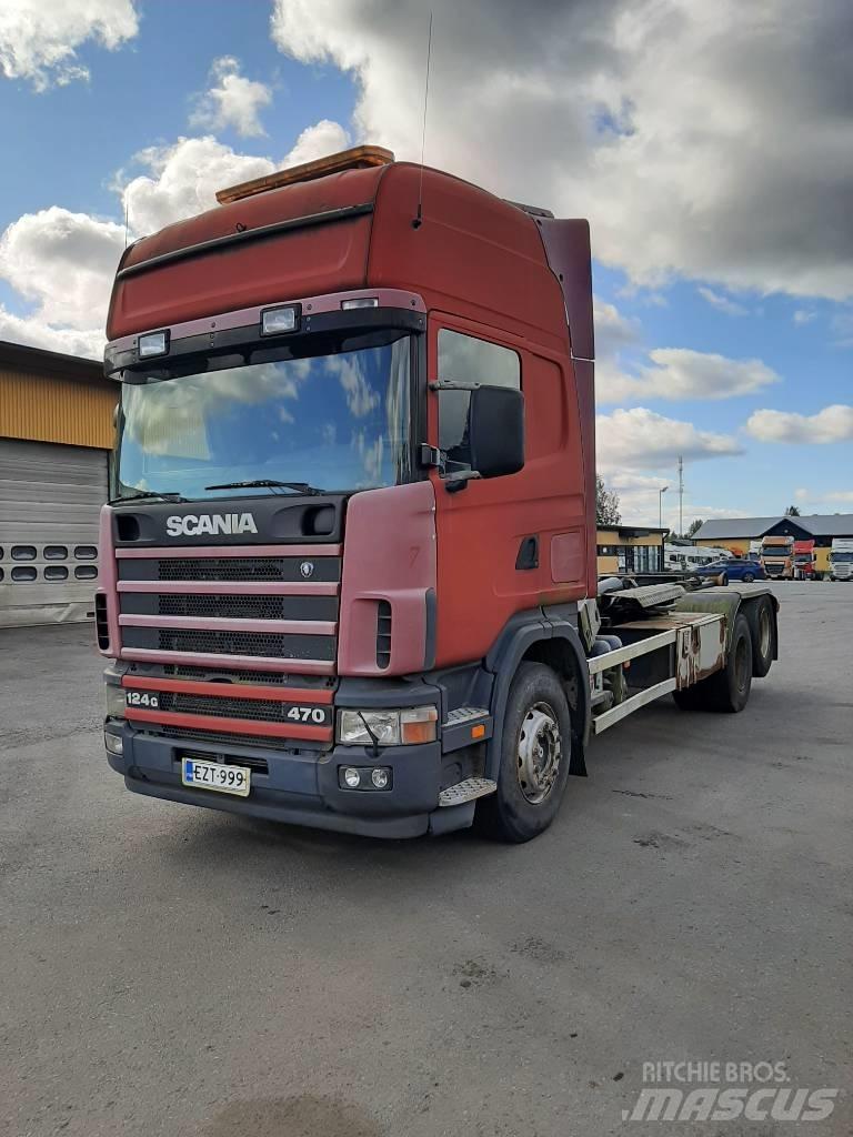 Scania R 124 Camiões Ampliroll