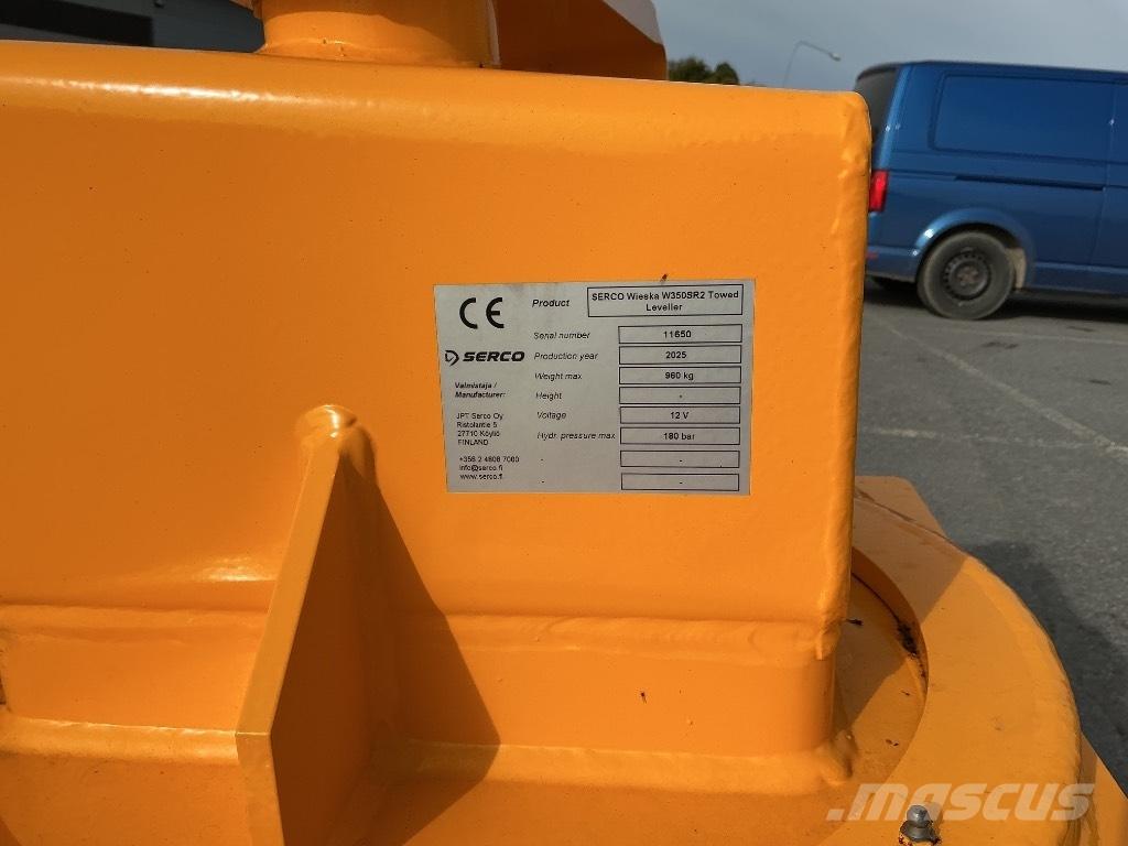Wieska W350 SR2 Niveladoras de arraste