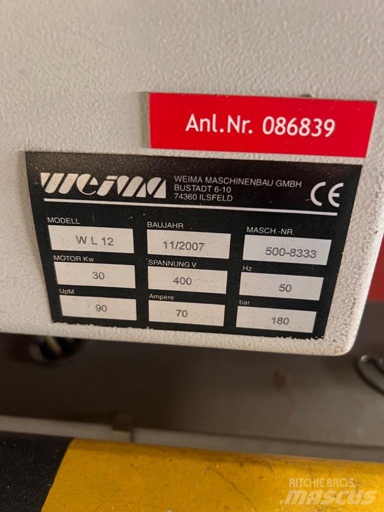 Weima HWV 3000 / WL12 Trituradoras de lixo