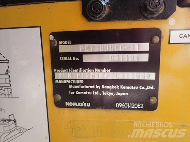 Komatsu PC138USLC-11 Escavadeiras de esteiras