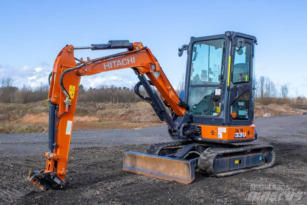 Hitachi ZX33U-6 Miniescavadeiras