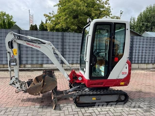 Takeuchi TB 216 Miniescavadeiras