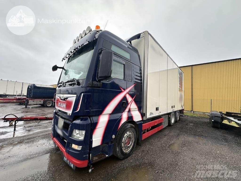 MAN TGX 26.480 Caminhões de caixa fechada