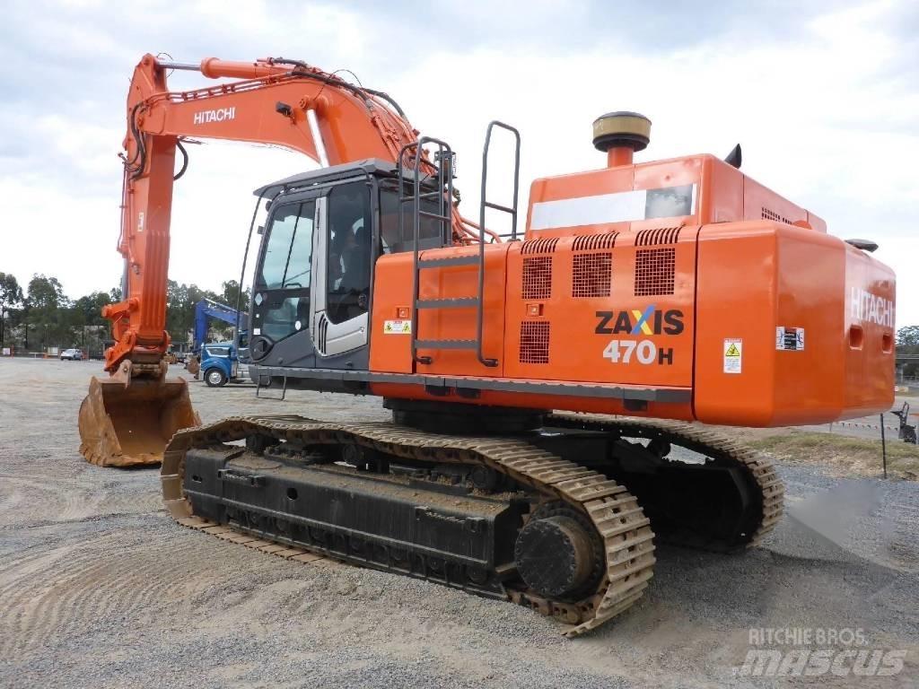 Hitachi 470 Escavadeiras de esteiras