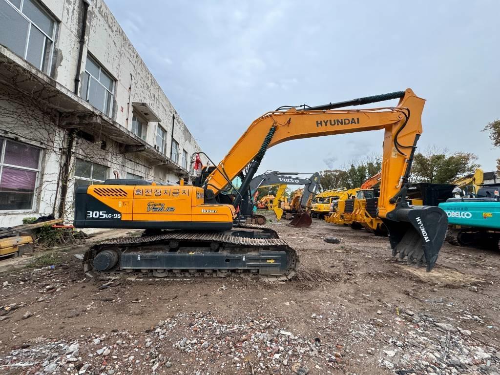 Hyundai 305lc Escavadeiras de esteiras