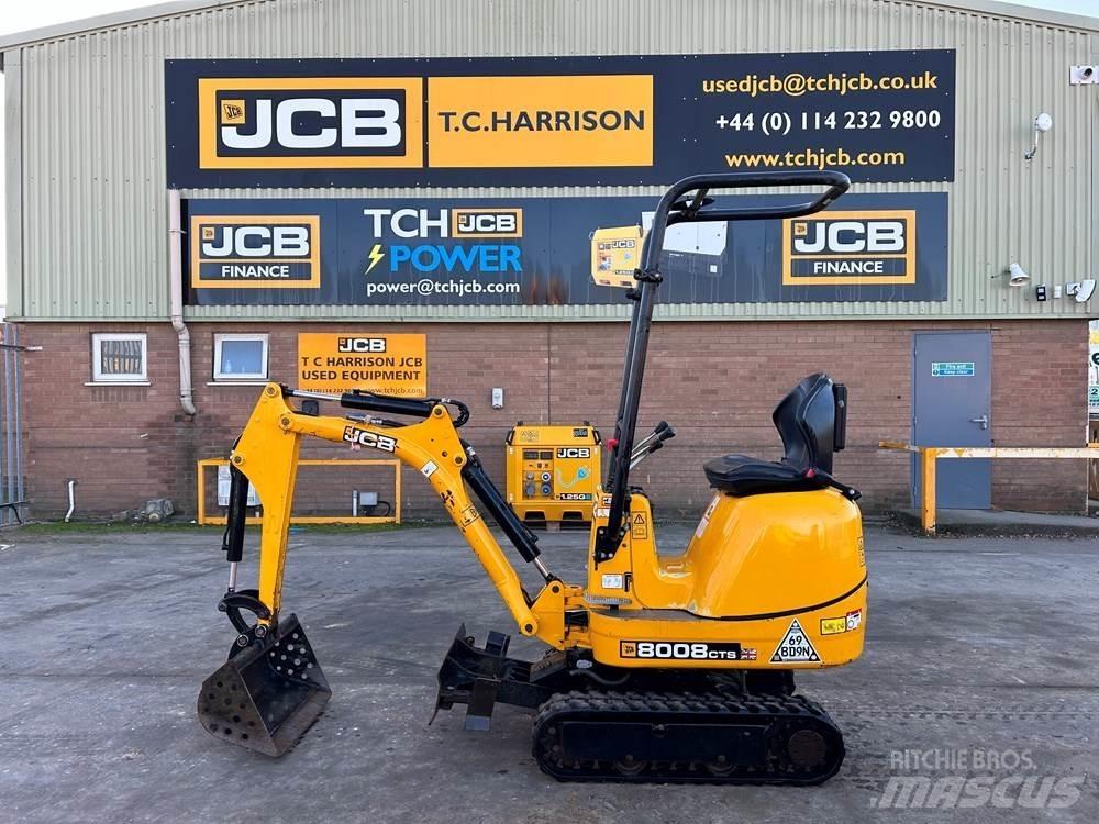 JCB 8008 Miniescavadeiras