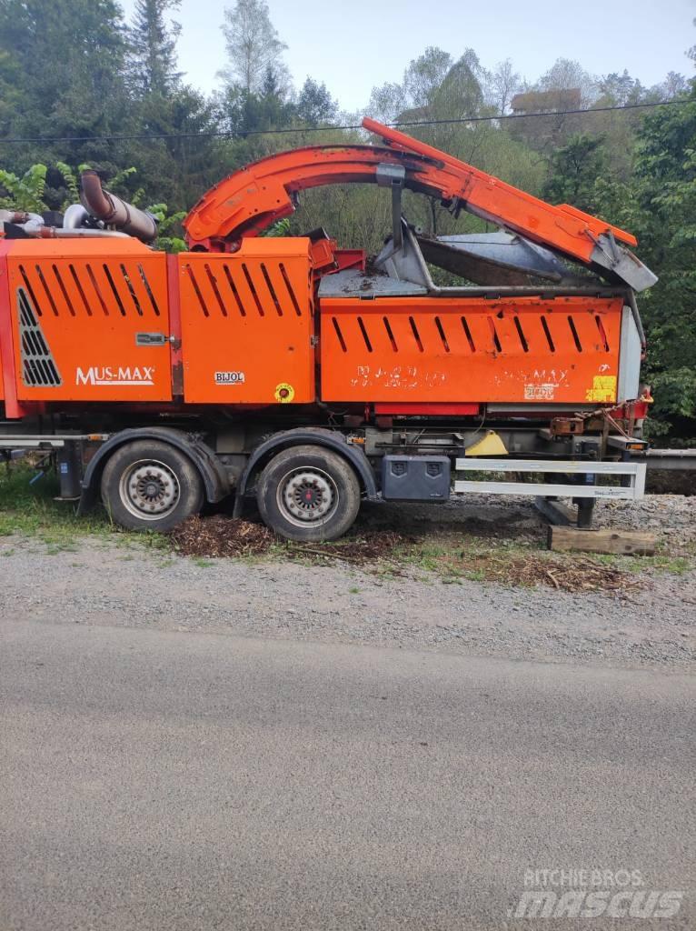 Mus-Max 10XL Estilhaçadoras florestais
