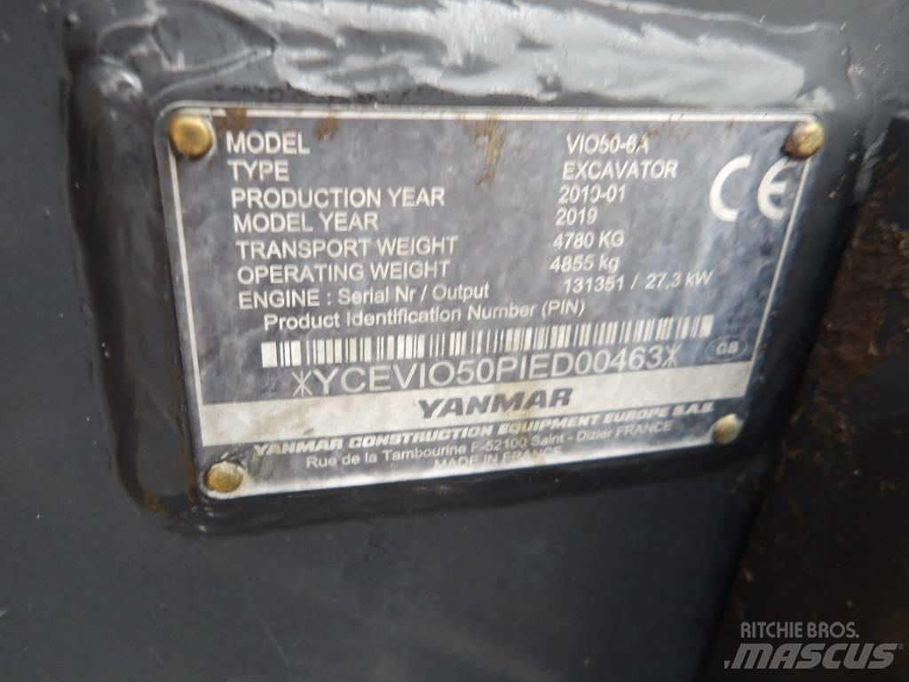 Yanmar Vio 50 Miniescavadeiras