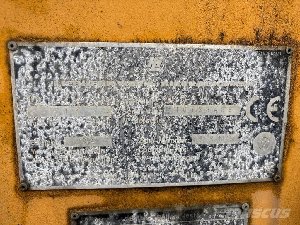 Liebherr 50 K Gruas de construção