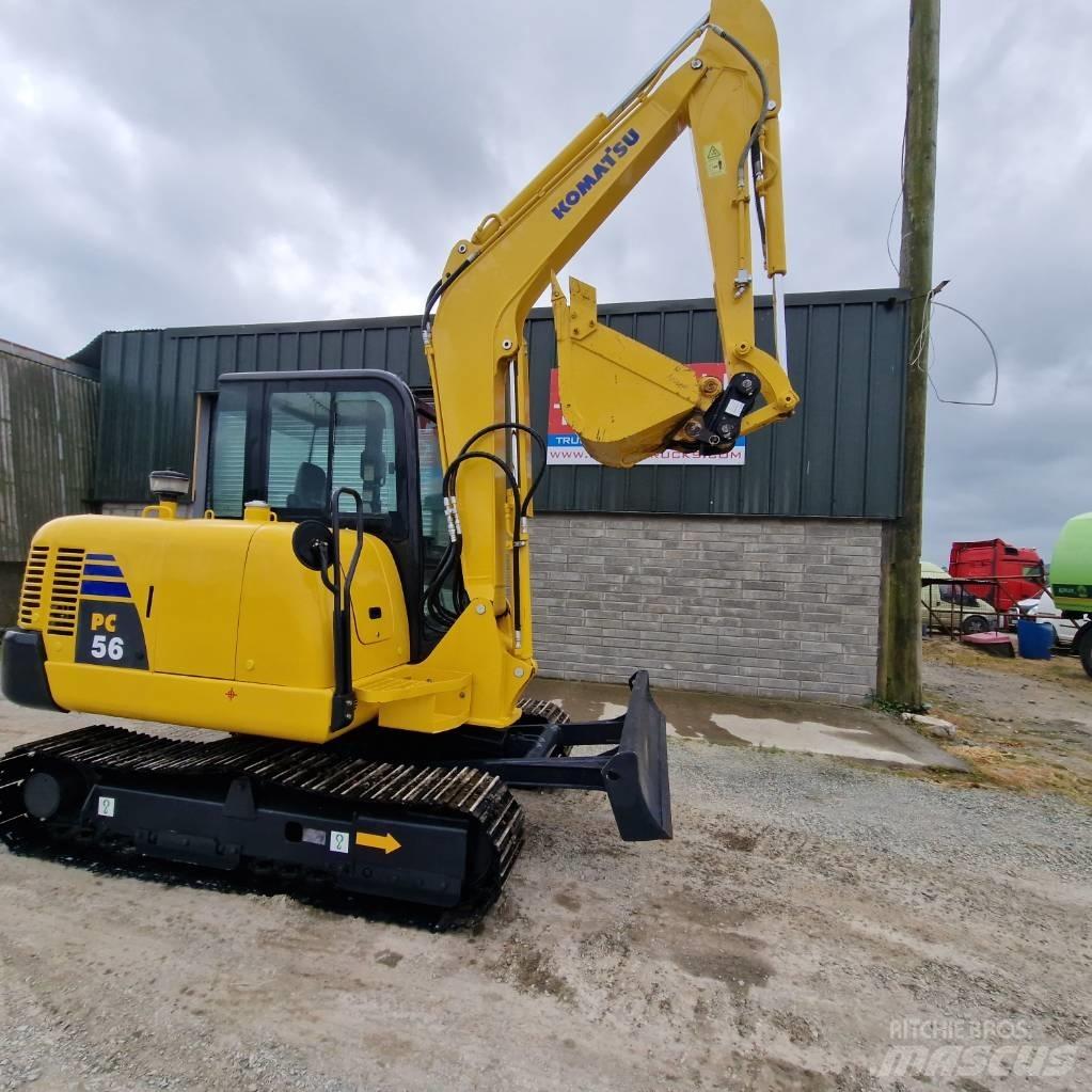 Komatsu PC56-7 Miniescavadeiras