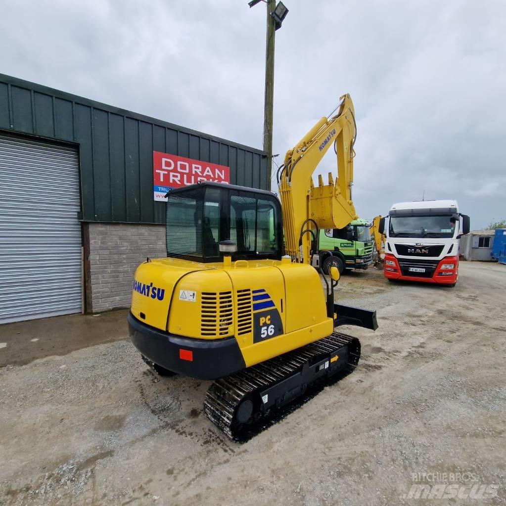 Komatsu PC56-7 Miniescavadeiras