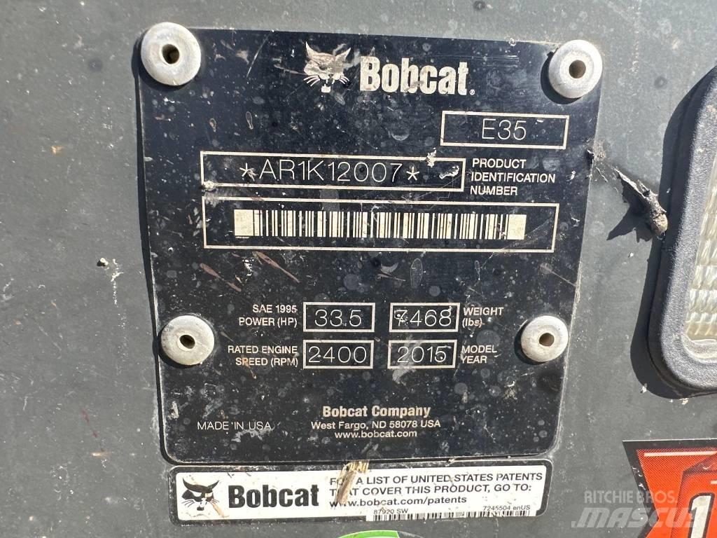 Bobcat E35 Miniescavadeiras
