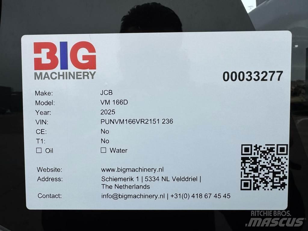 JCB VM166D Cilindros Compactadores monocilíndricos