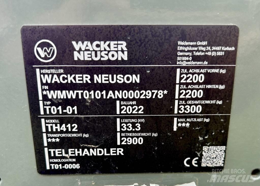 Wacker Neuson TH 412 Manipulador telescópico