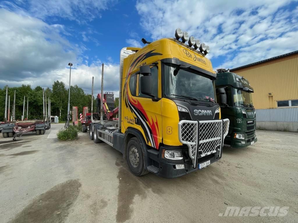 Scania R650 Caminhões de transporte de troncos