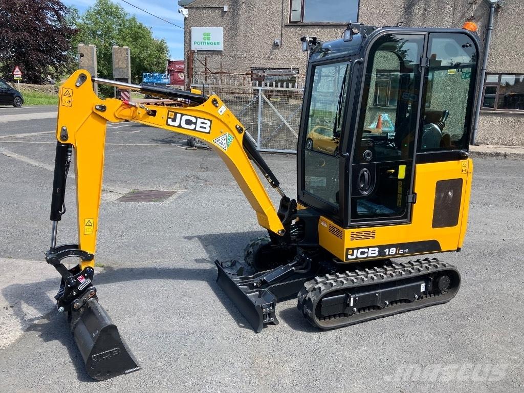 JCB 19 C-1 Miniescavadeiras