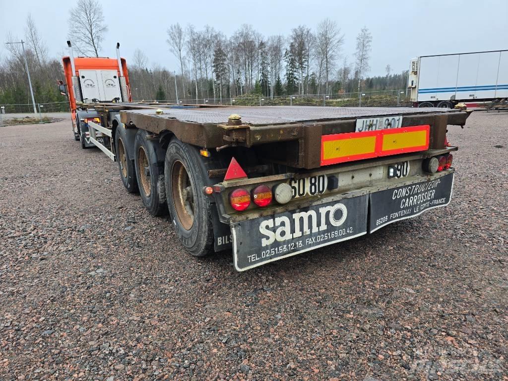 Samro SR 334 Semi Reboques Porta Contentores