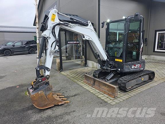 Bobcat E27z Miniescavadeiras