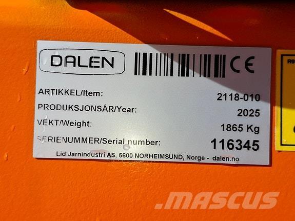 Dalen 2118 Lançadores de neve