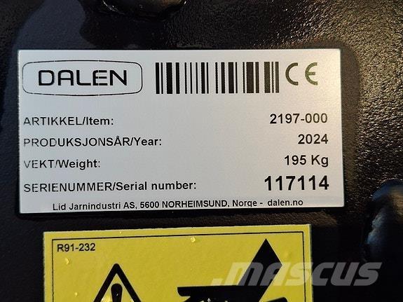 Dalen 2197 Maquinaria Florestal - Outros

