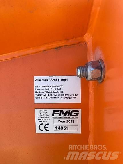 FMG AA300-CITY Lâminas de neve e arados