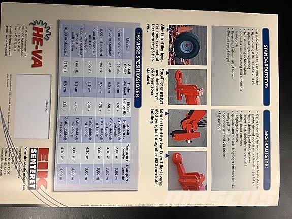 He-Va Euro-Tiller Outras máquinas de lavoura e acessórios