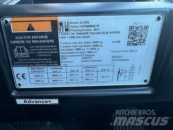 Hyster J2,5XN Empilhadores Diesel