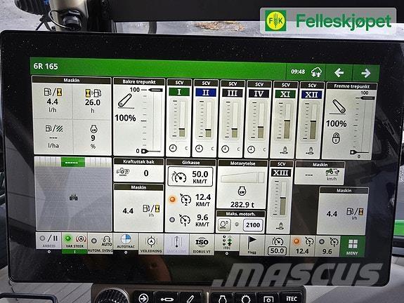 John Deere 6R 165 Tratores Agrícolas usados