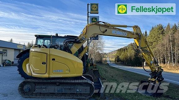 Kobelco SK75SR-7 Escavadeiras de esteiras
