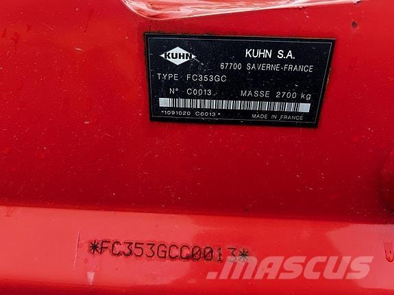 Kuhn FC353 GC Gadanheiras