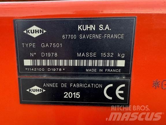 Kuhn GA7501 Gadanheiras-fileiras