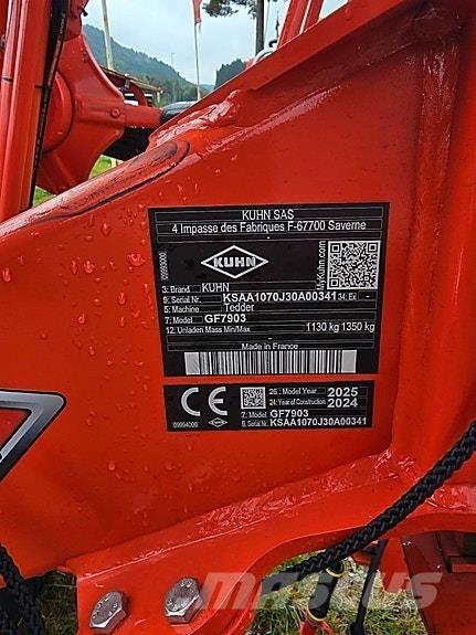 Kuhn GF7903 Enfardadeira de rolos