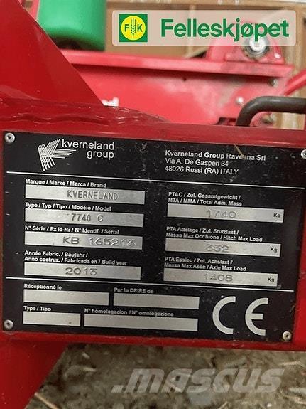Kverneland 7740C Embaladoras