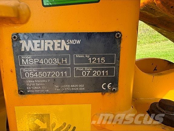 Meiren MSP4003LH Lâminas de neve e arados