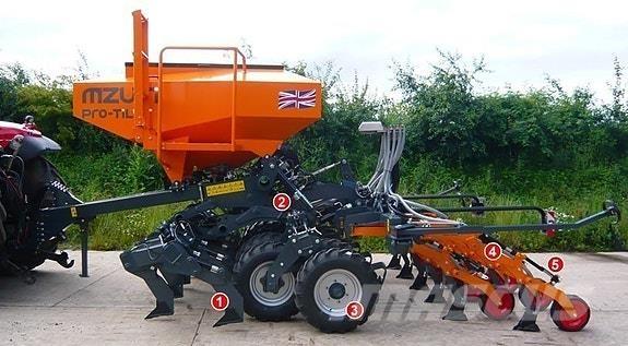  Mzuri Pro-Til 3T Espalhadores de estrume