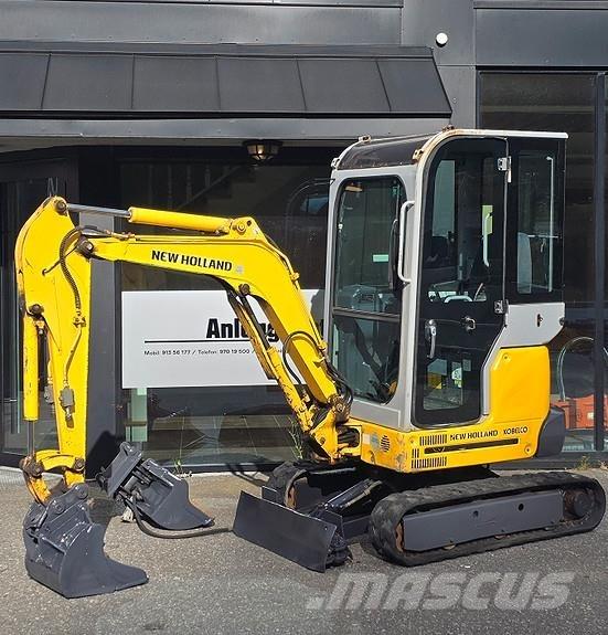 New Holland E18SR Miniescavadeiras