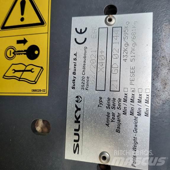 Sulky X40+ Econov Espalhadores de estrume