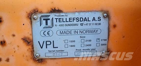 Telefsdal VPL 2700 Outros limpa-neves e máquinas de limpeza viária