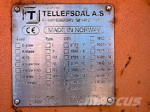 Tellefsdal U-4300 Outros limpa-neves e máquinas de limpeza viária