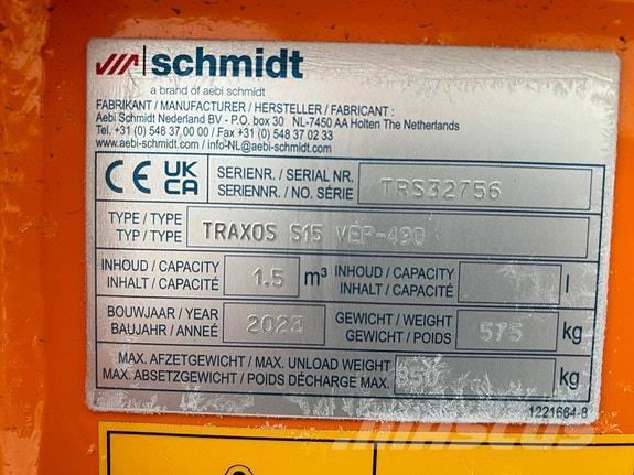  Traxos S15 VEP-490 Espalhadores de areia e sal