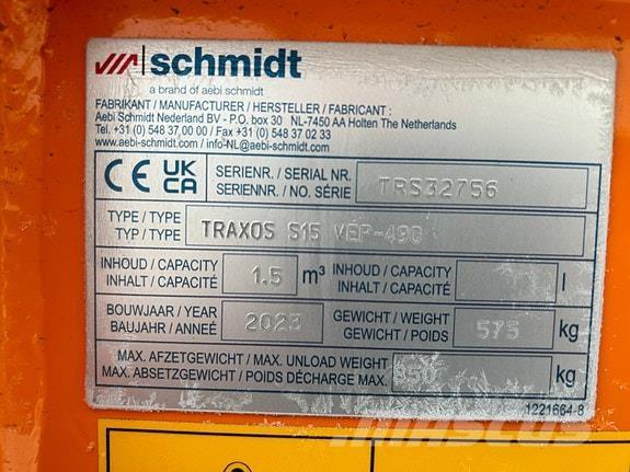  Traxos S15 VEP-490 Espalhadores de areia e sal