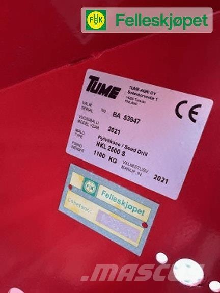 Tume HKL 2500S Espalhadores de estrume