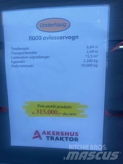 Underhaug 8000 Reboques agricolas de uso geral