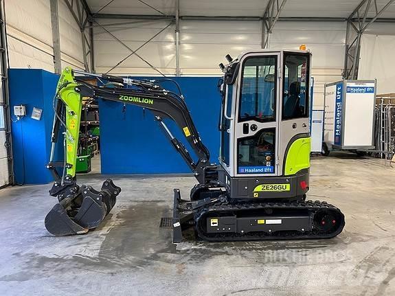 Zoomlion ZE26GU Miniescavadeiras