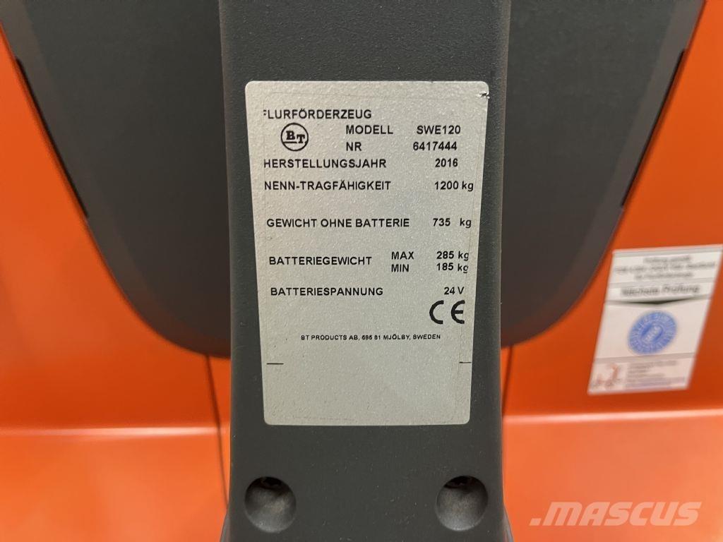 BT SWE 120 Empilhador para operador externo