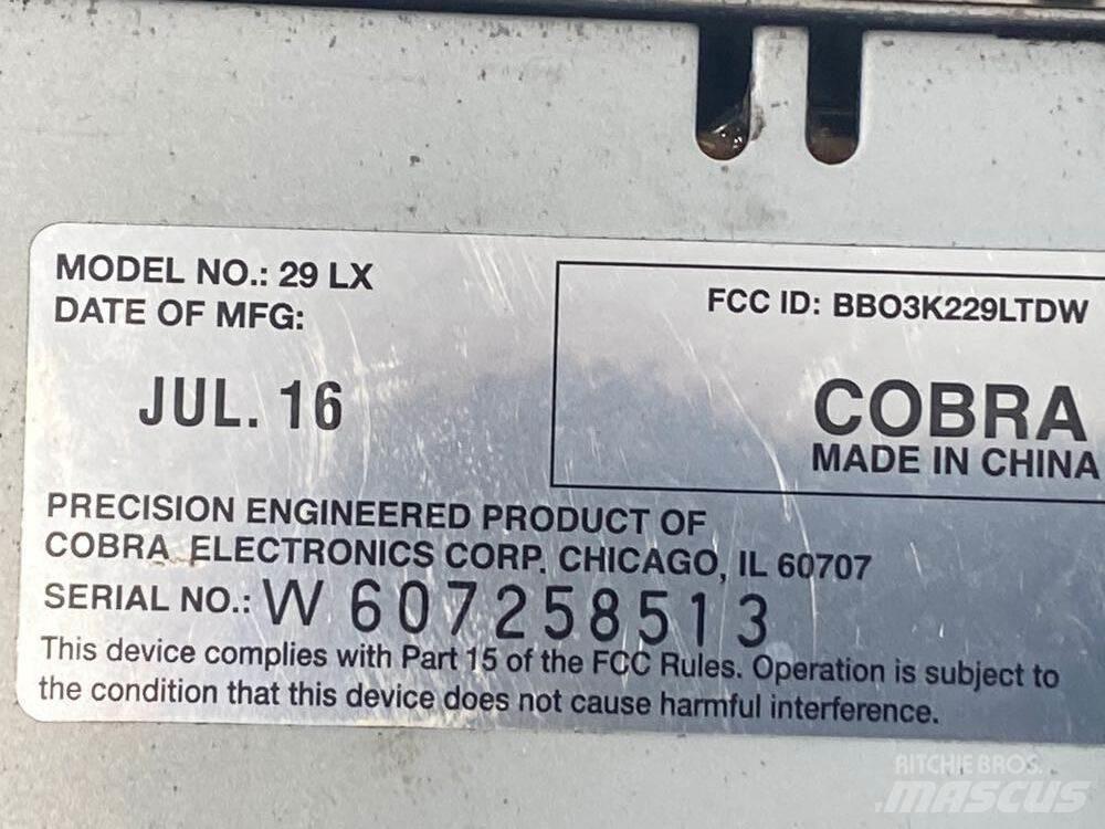 Cobra 29LX Electrónica